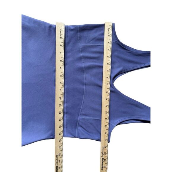 Title Nine Dream V Neck Dress Purple size M Athleisure Solid - Picture 4 of 7